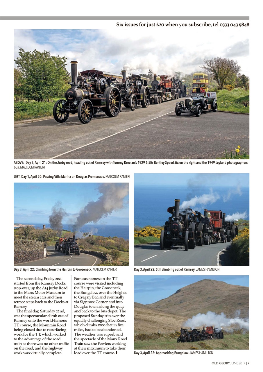 Old Glory Magazine Preview Pages