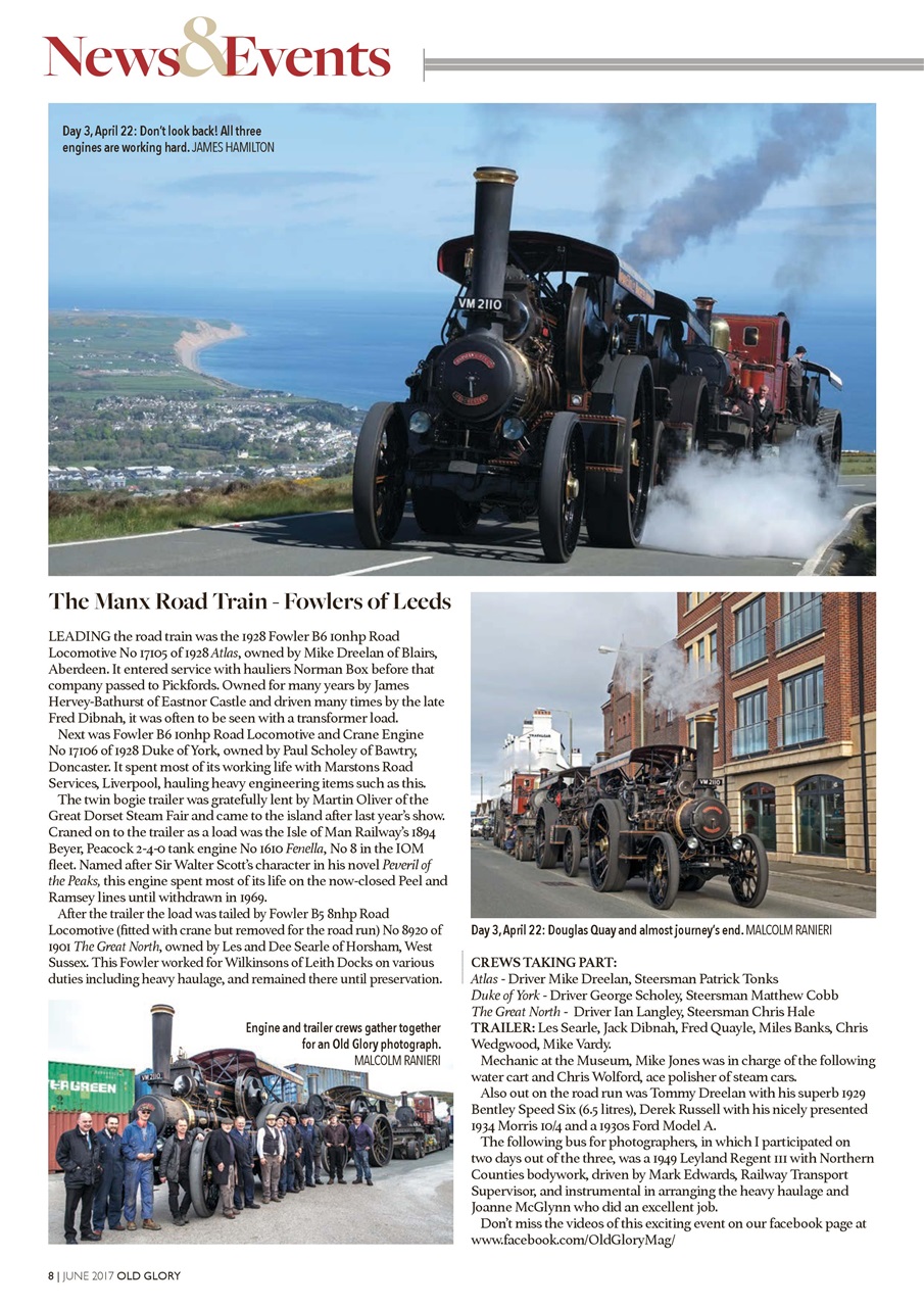 Old Glory Magazine Preview Pages