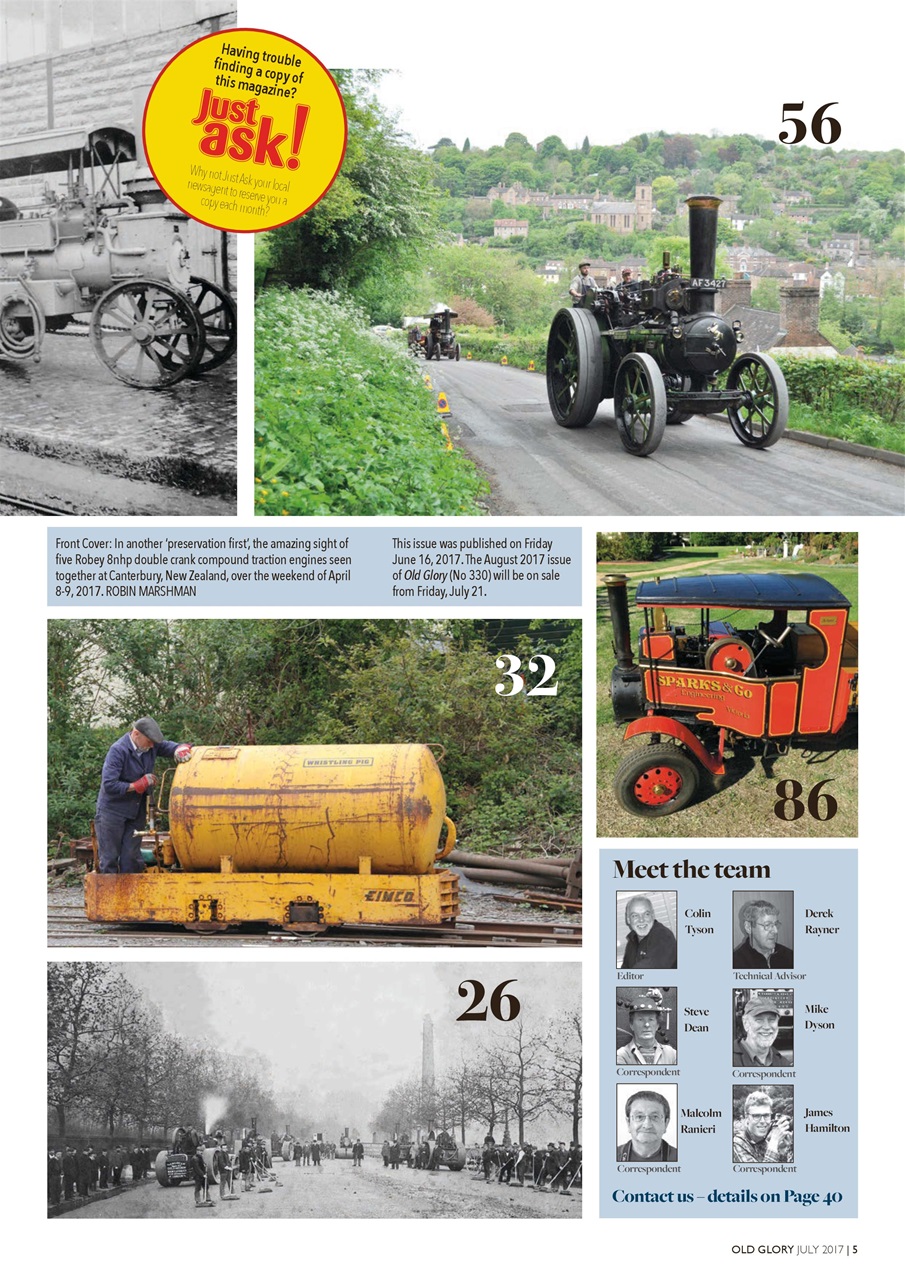 Old Glory Magazine Preview Pages