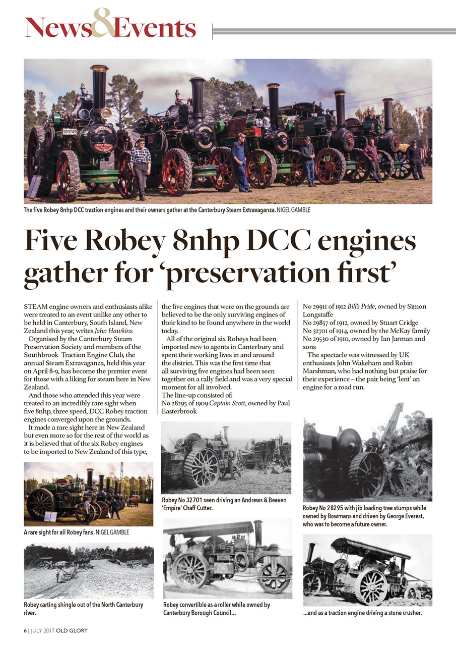 Old Glory Magazine Preview Pages