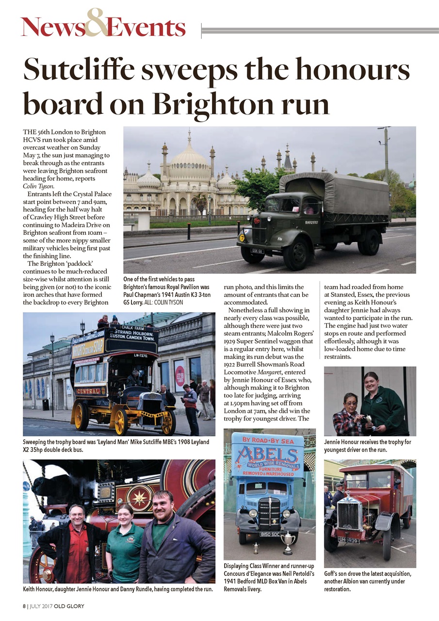 Old Glory Magazine Preview Pages