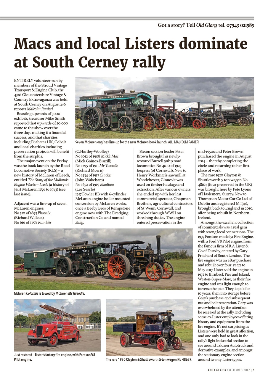 Old Glory Magazine Preview Pages