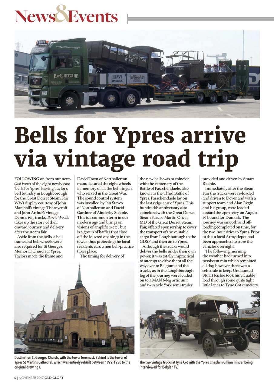 Old Glory Magazine Preview Pages