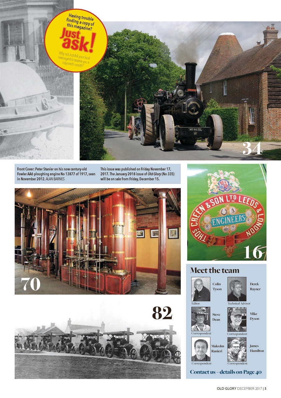 Old Glory Magazine Preview Pages