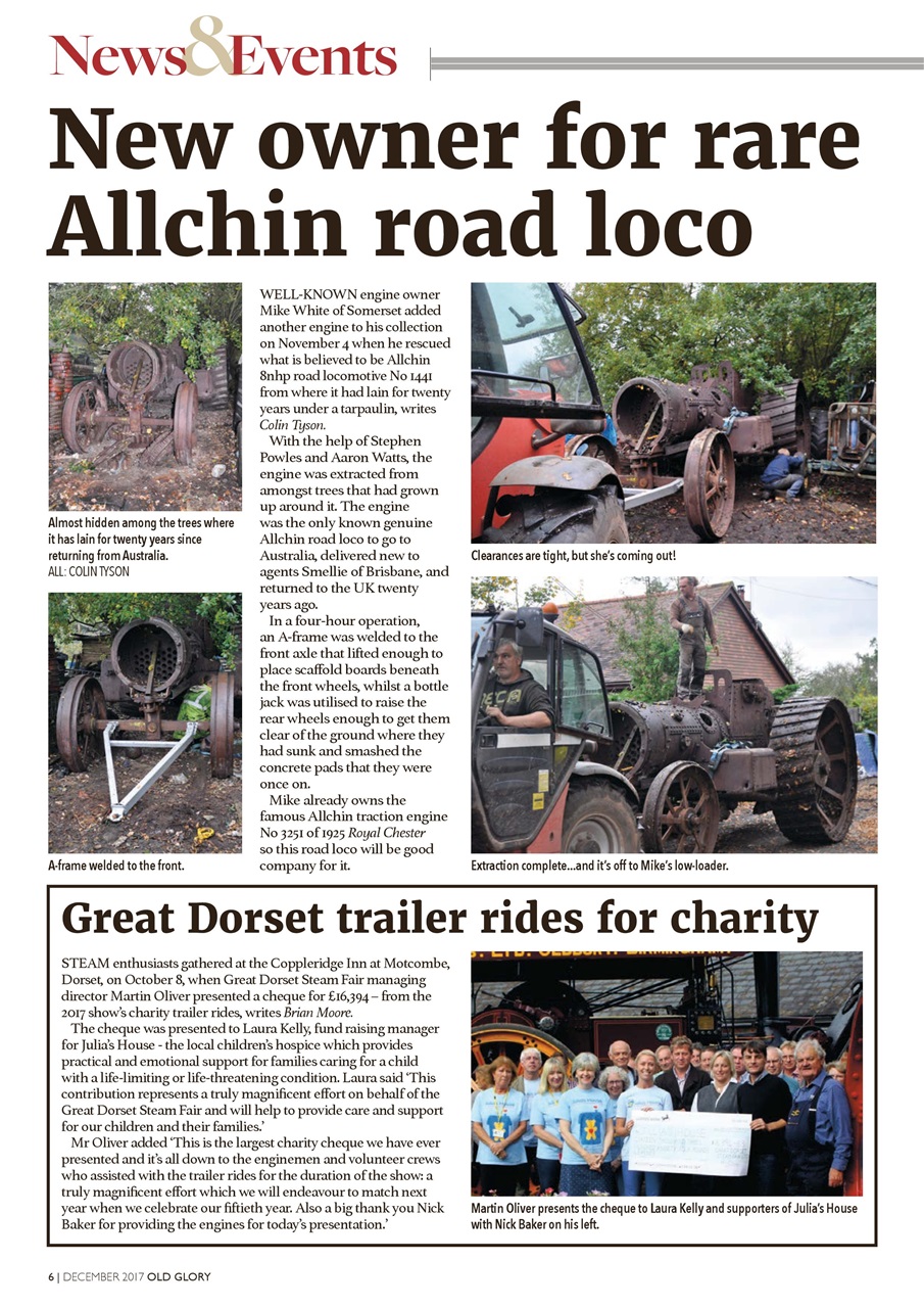 Old Glory Magazine Preview Pages