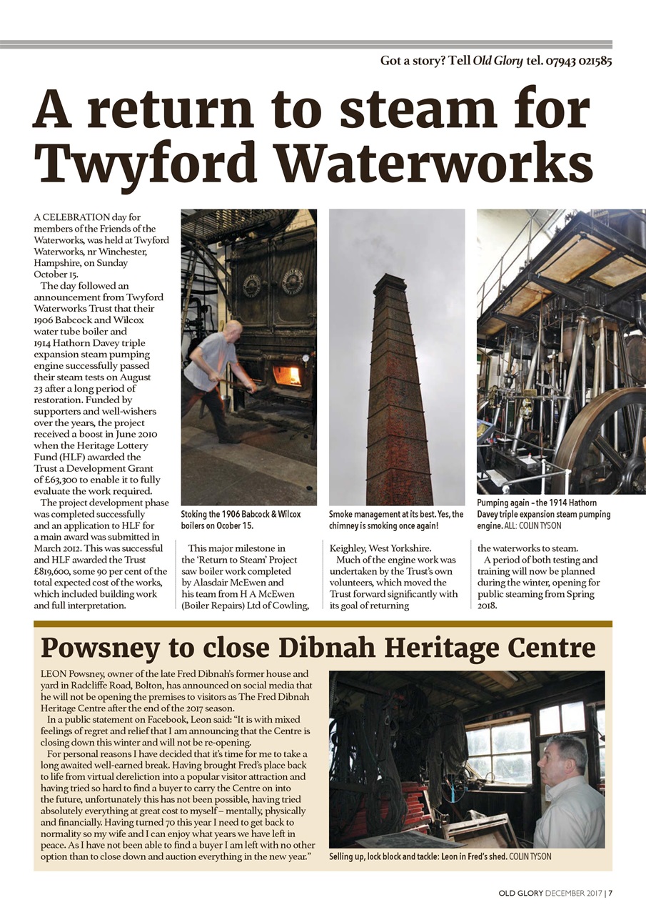 Old Glory Magazine Preview Pages