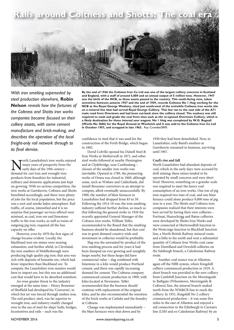 Steam Days Preview Pages