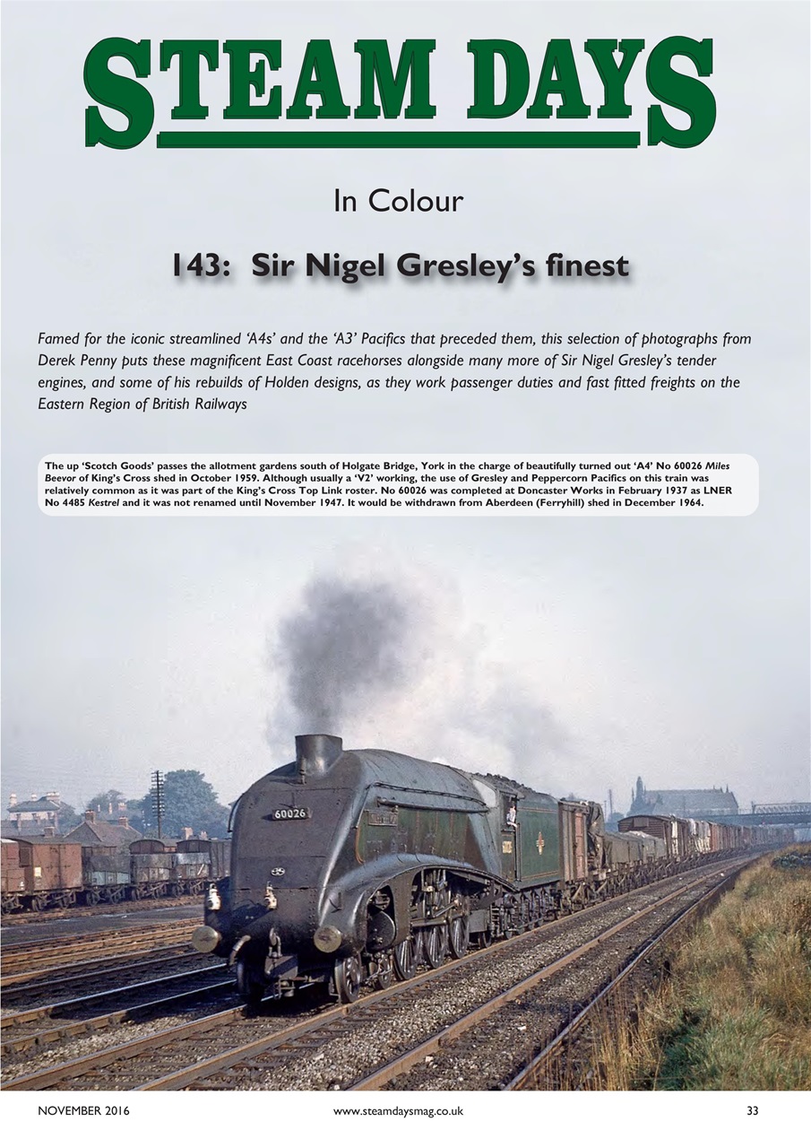 Steam Days Preview Pages