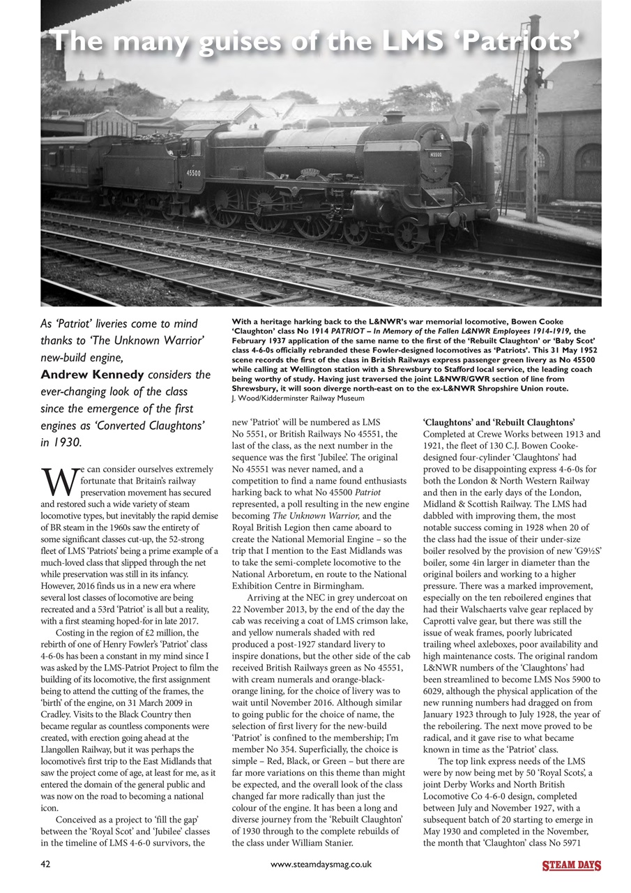 Steam Days Preview Pages