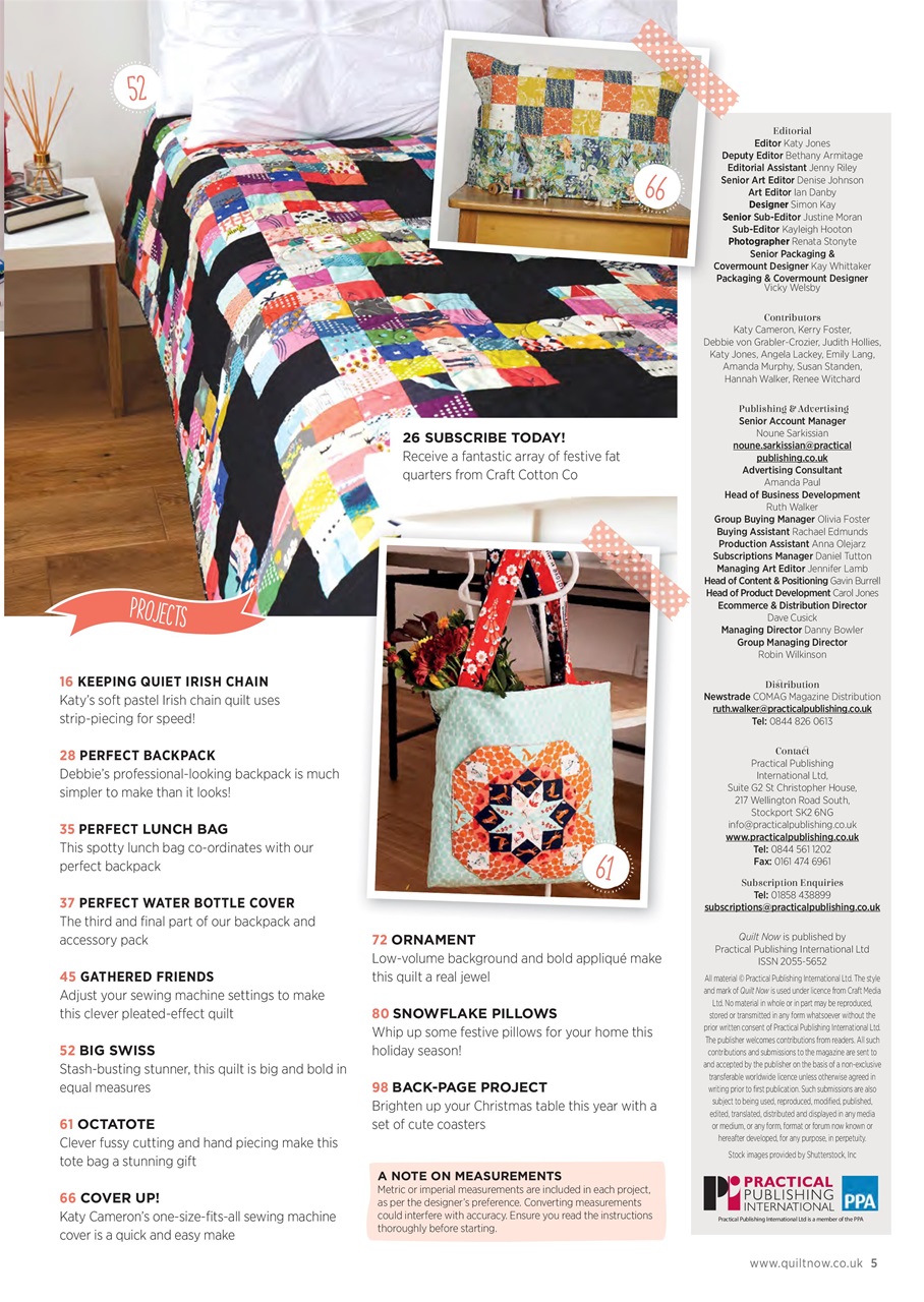 Quilt Now Preview Pages