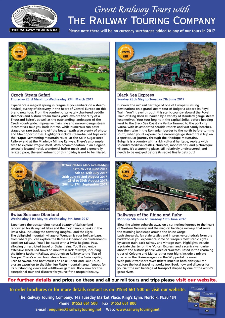 Railway Magazine Preview Pages