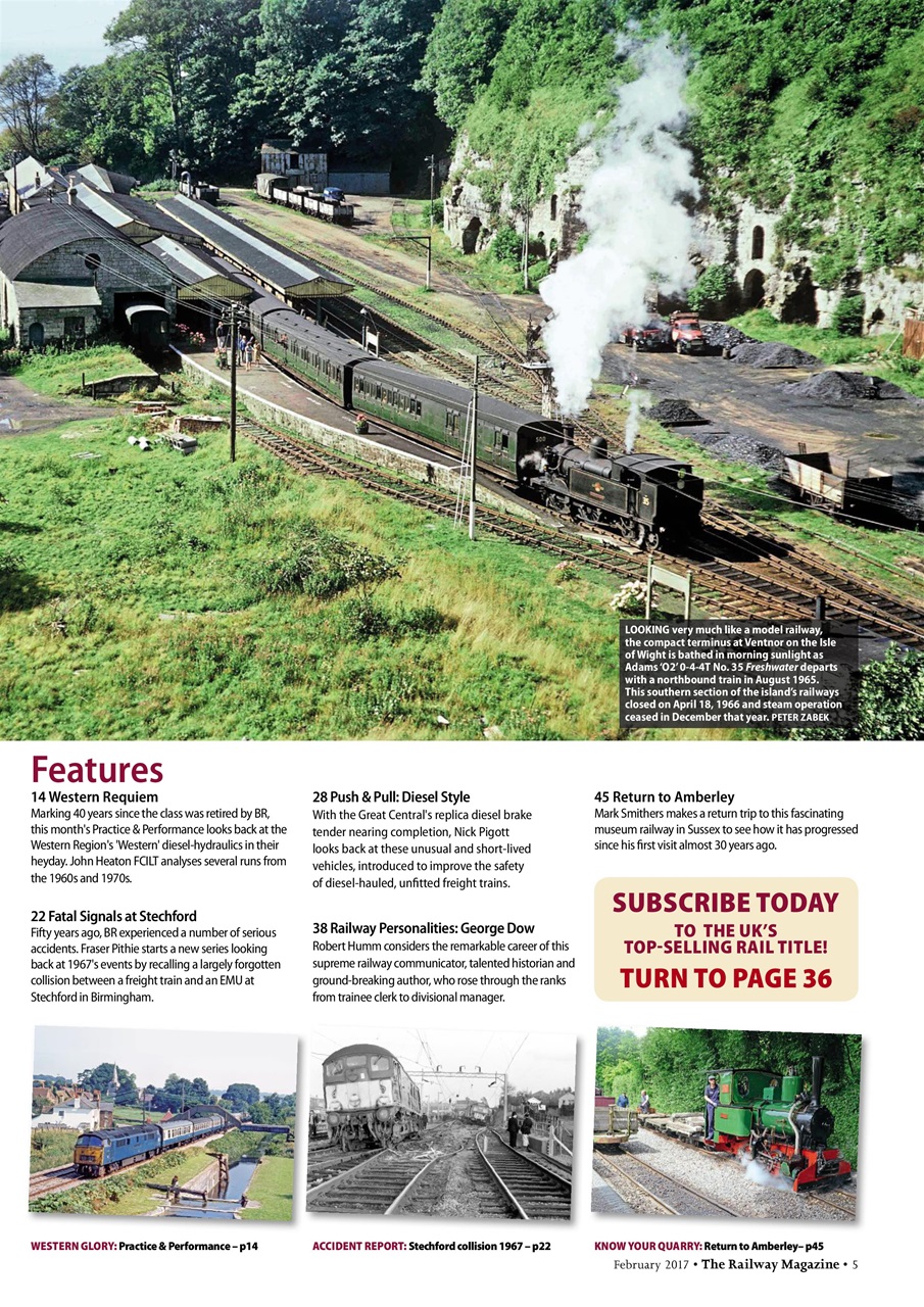 Railway Magazine Preview Pages