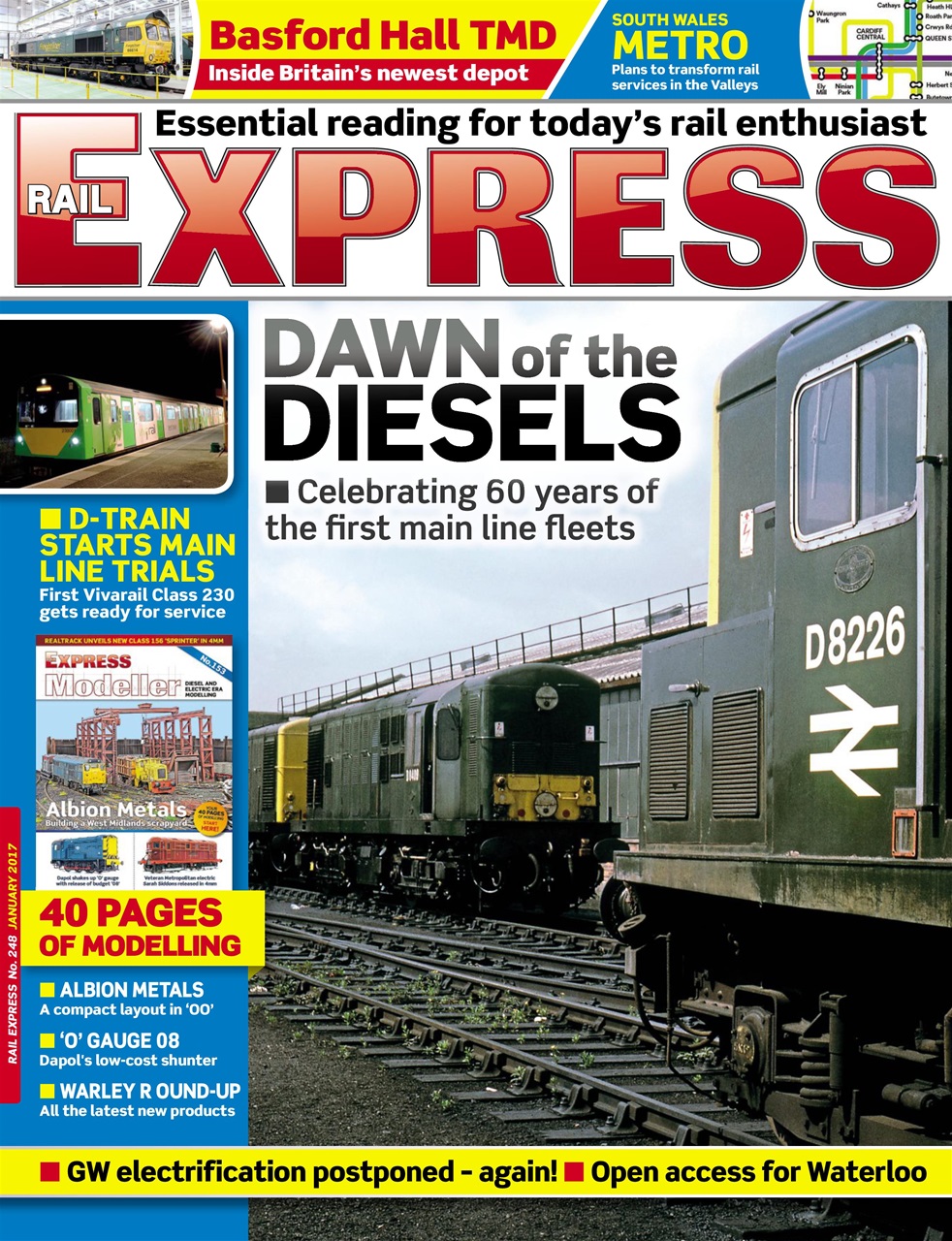 Rail Express Preview Pages