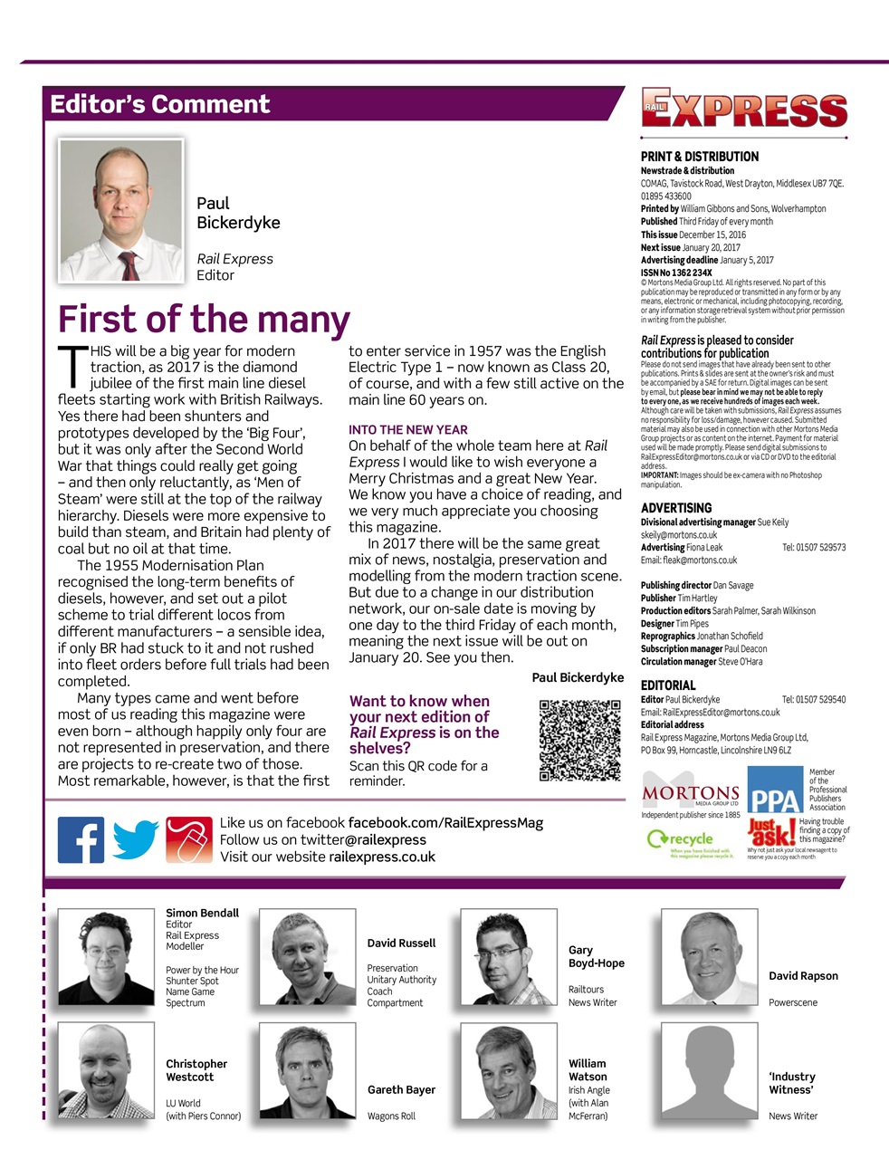 Rail Express Preview Pages