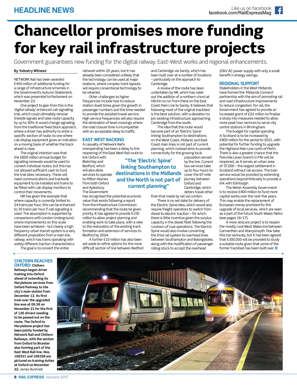 Rail Express Preview Pages