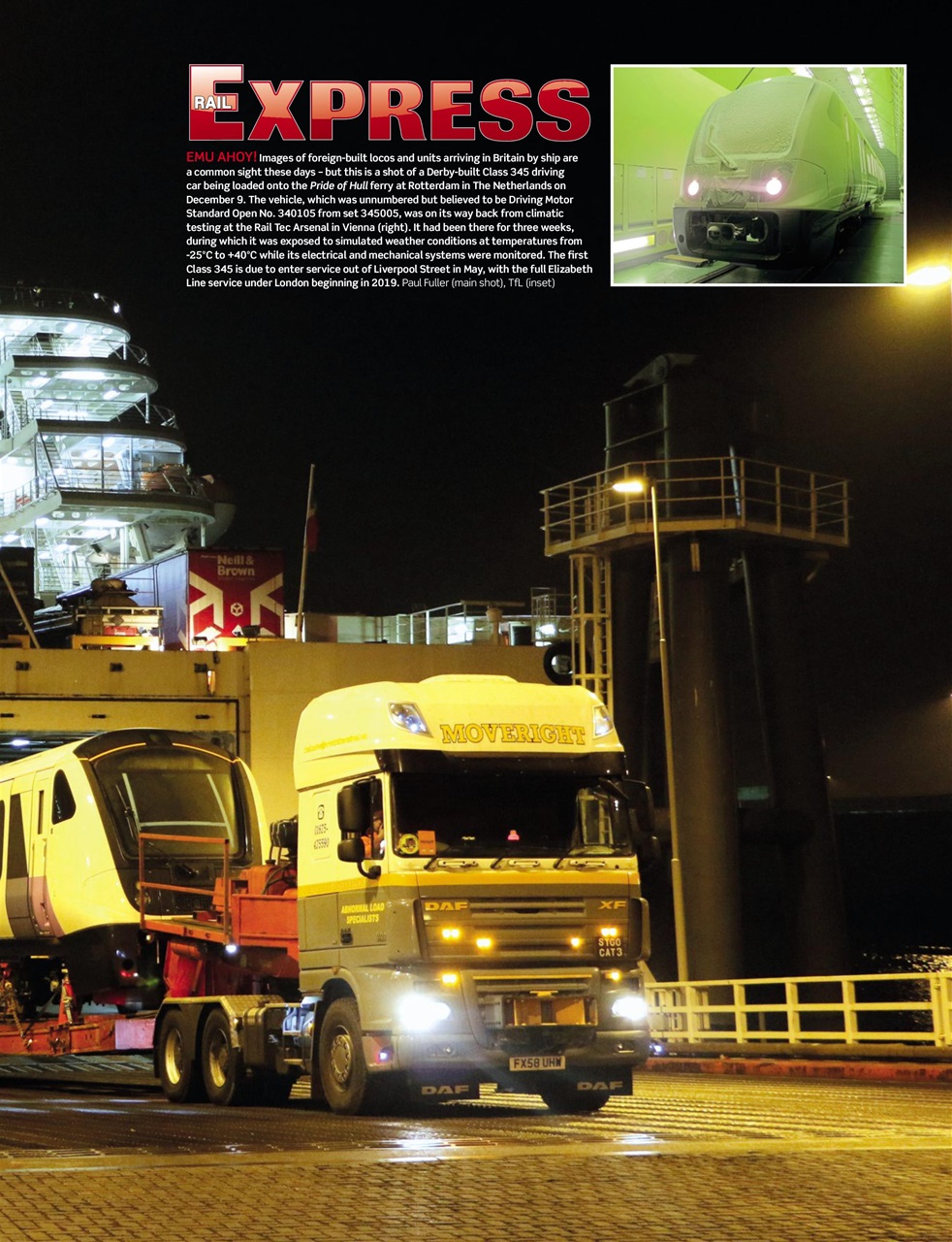 Rail Express Preview Pages