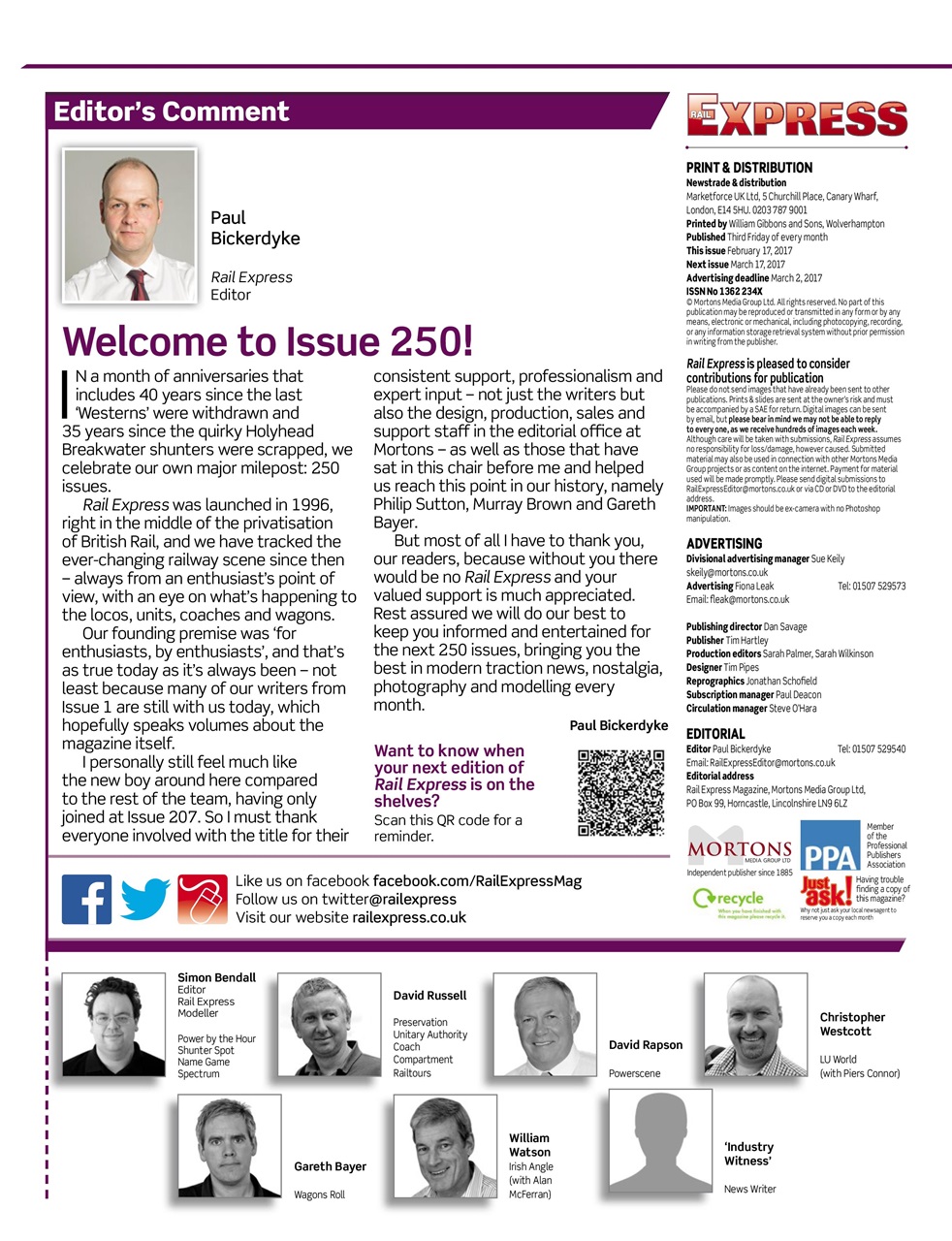 Rail Express Preview Pages