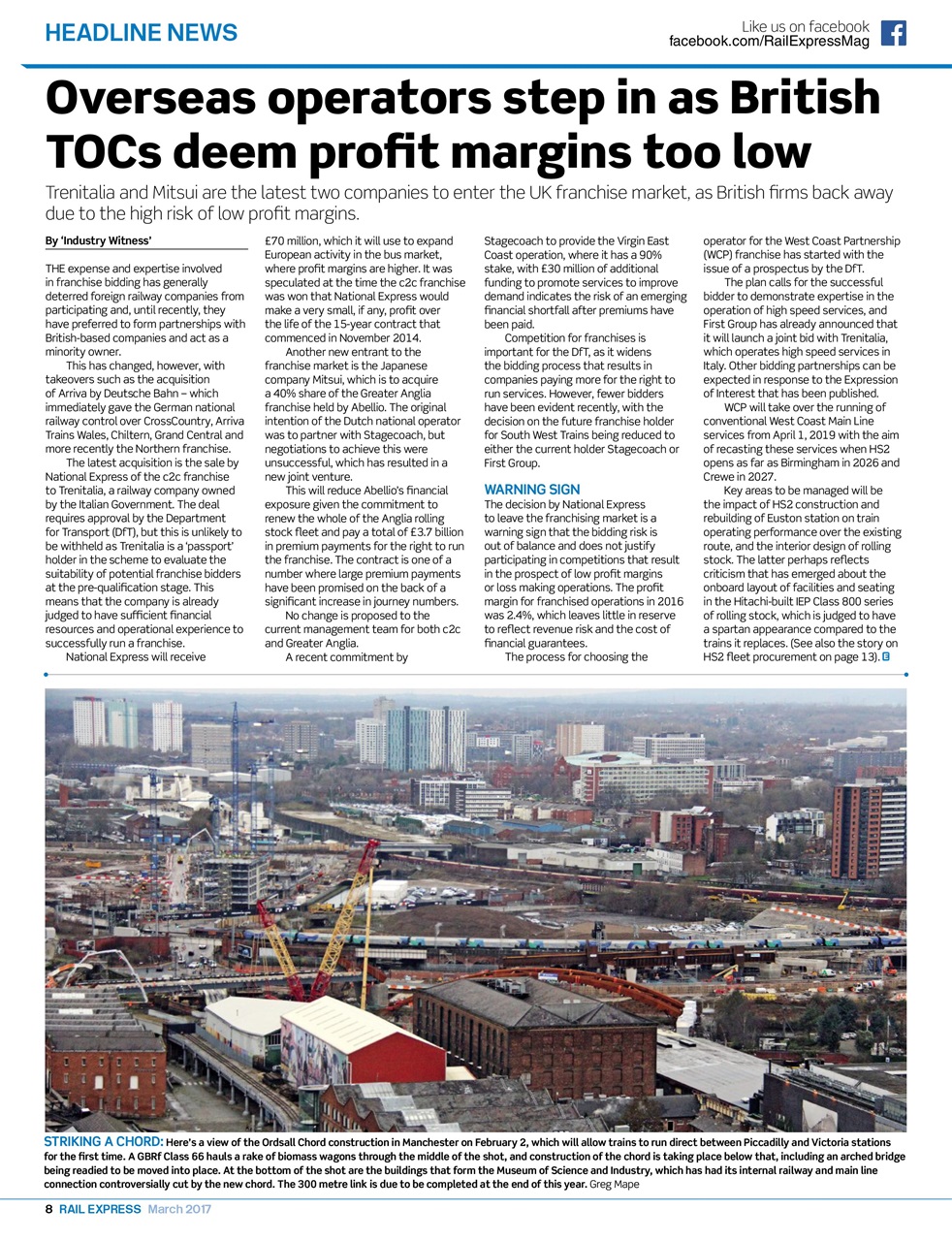 Rail Express Preview Pages