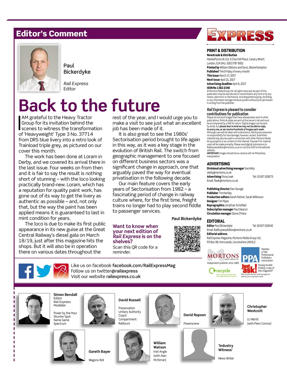 Rail Express Preview Pages