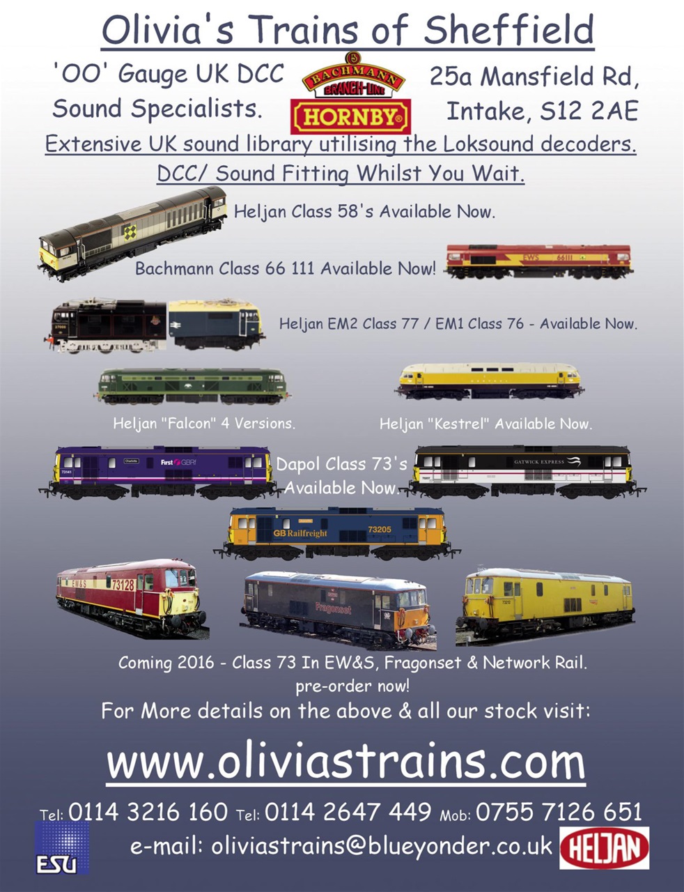 Rail Express Preview Pages