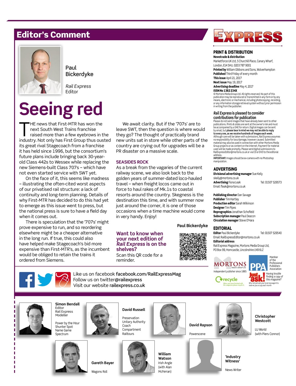 Rail Express Preview Pages