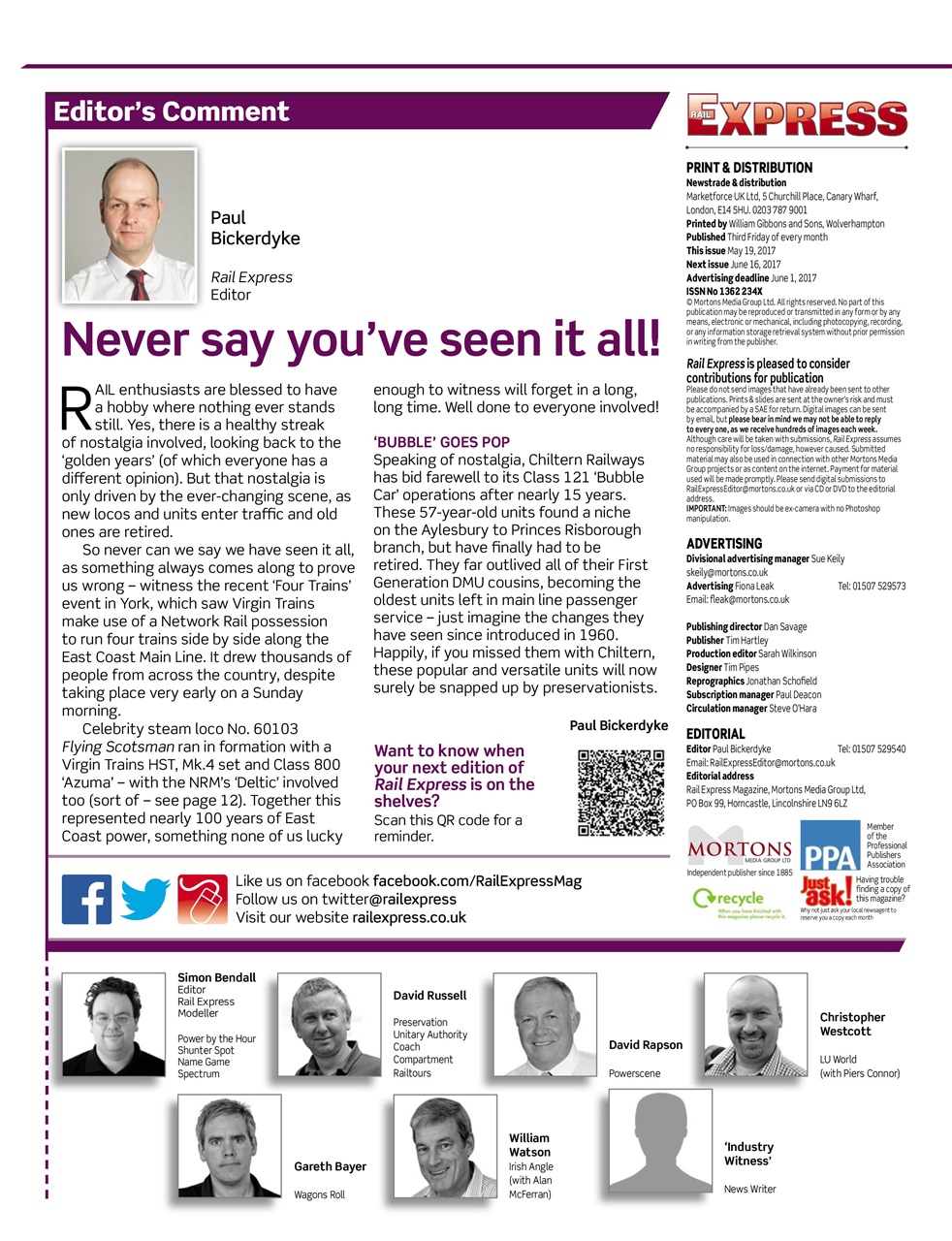 Rail Express Preview Pages