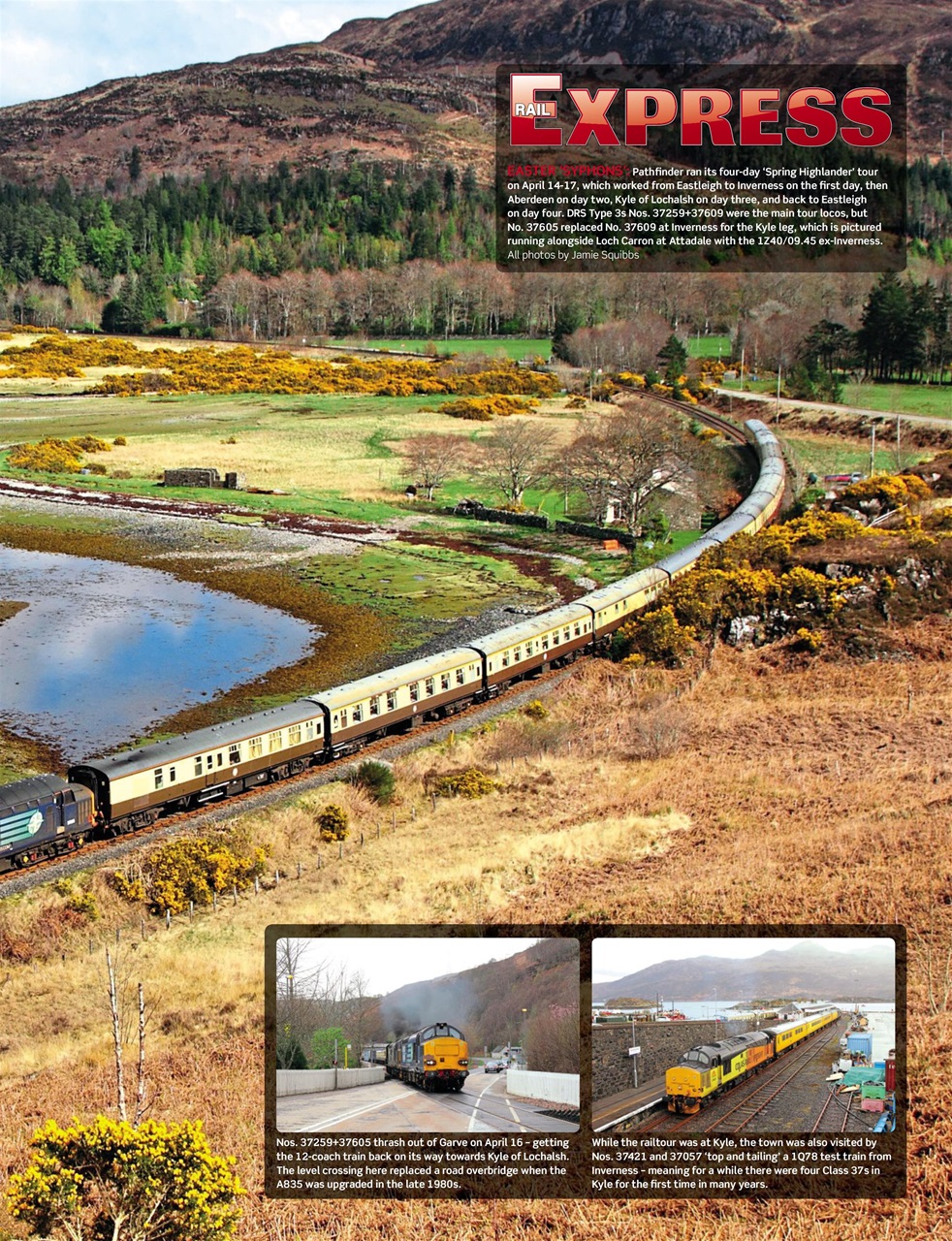 Rail Express Preview Pages