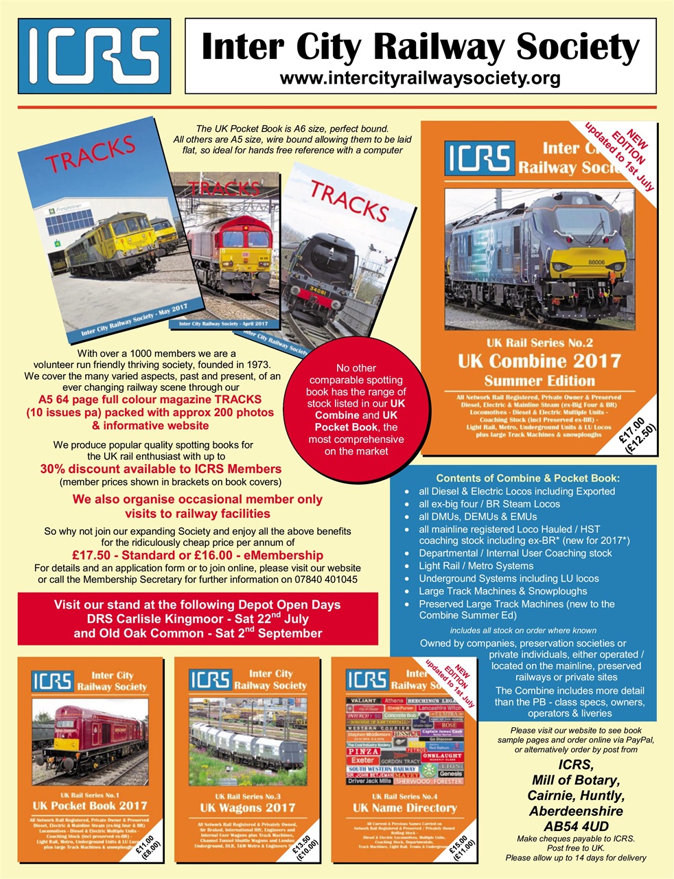 Rail Express Preview Pages