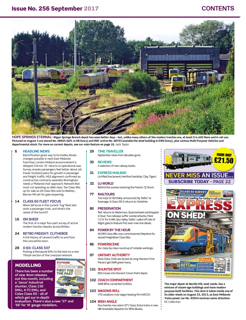 Rail Express Preview Pages