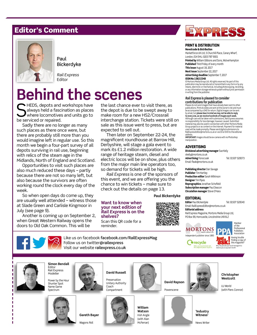 Rail Express Preview Pages