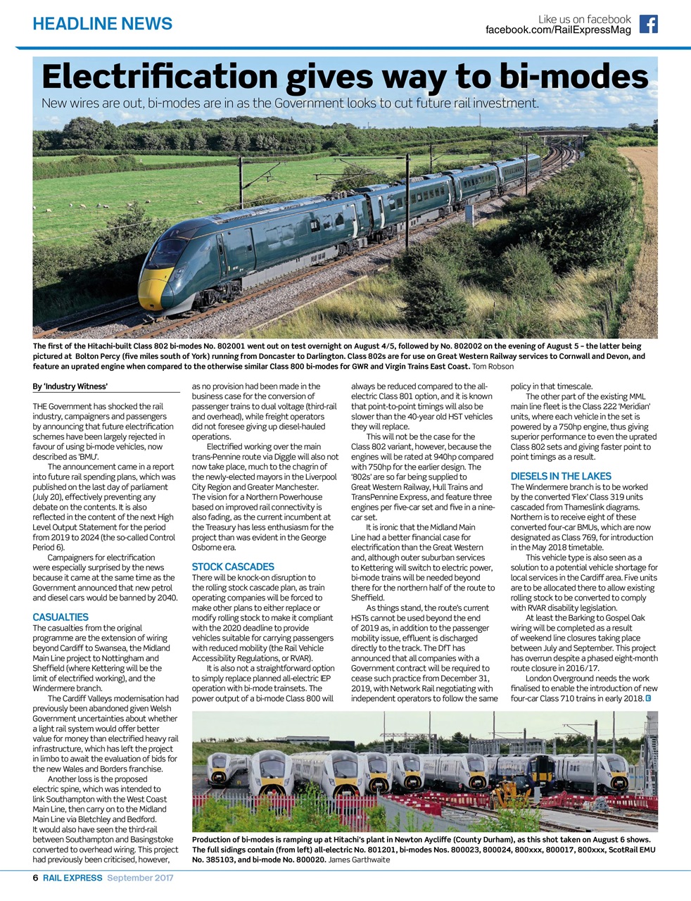 Rail Express Preview Pages