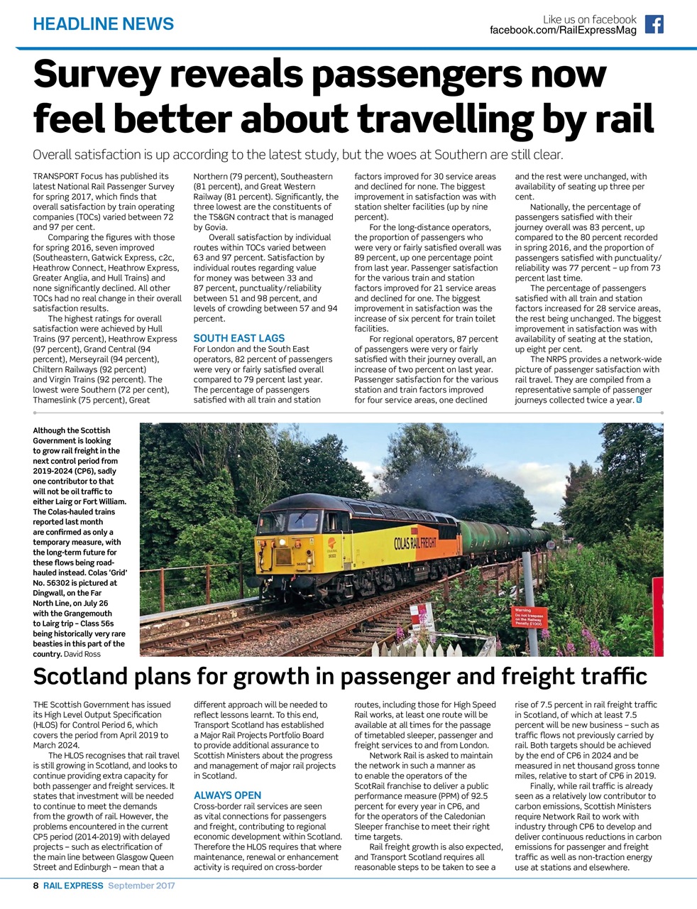 Rail Express Preview Pages