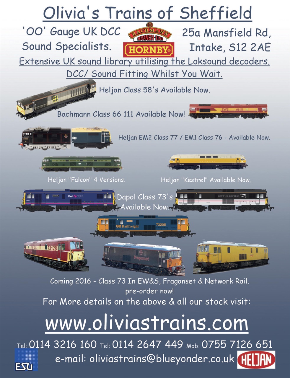 Rail Express Preview Pages