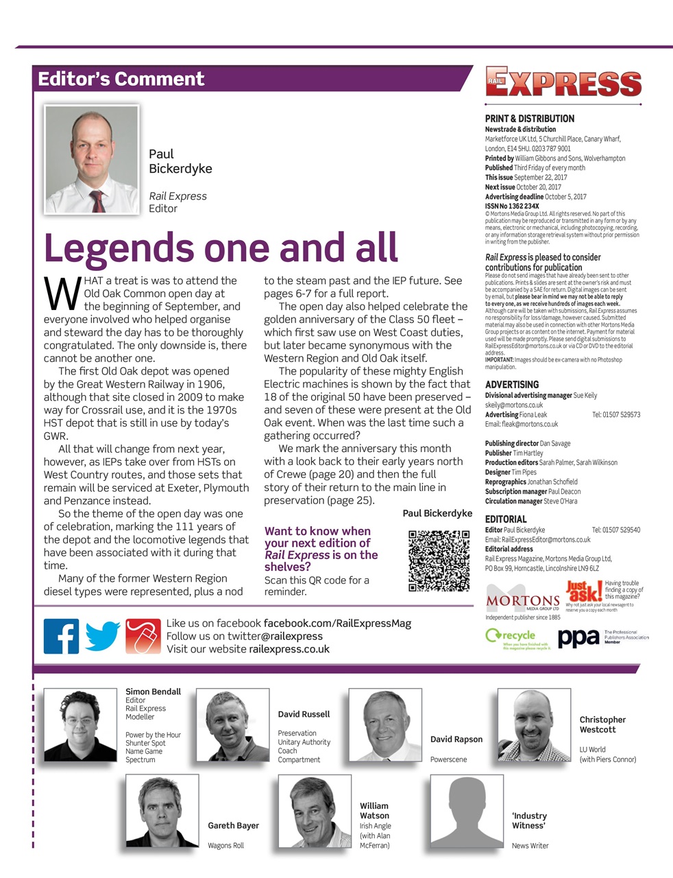 Rail Express Preview Pages