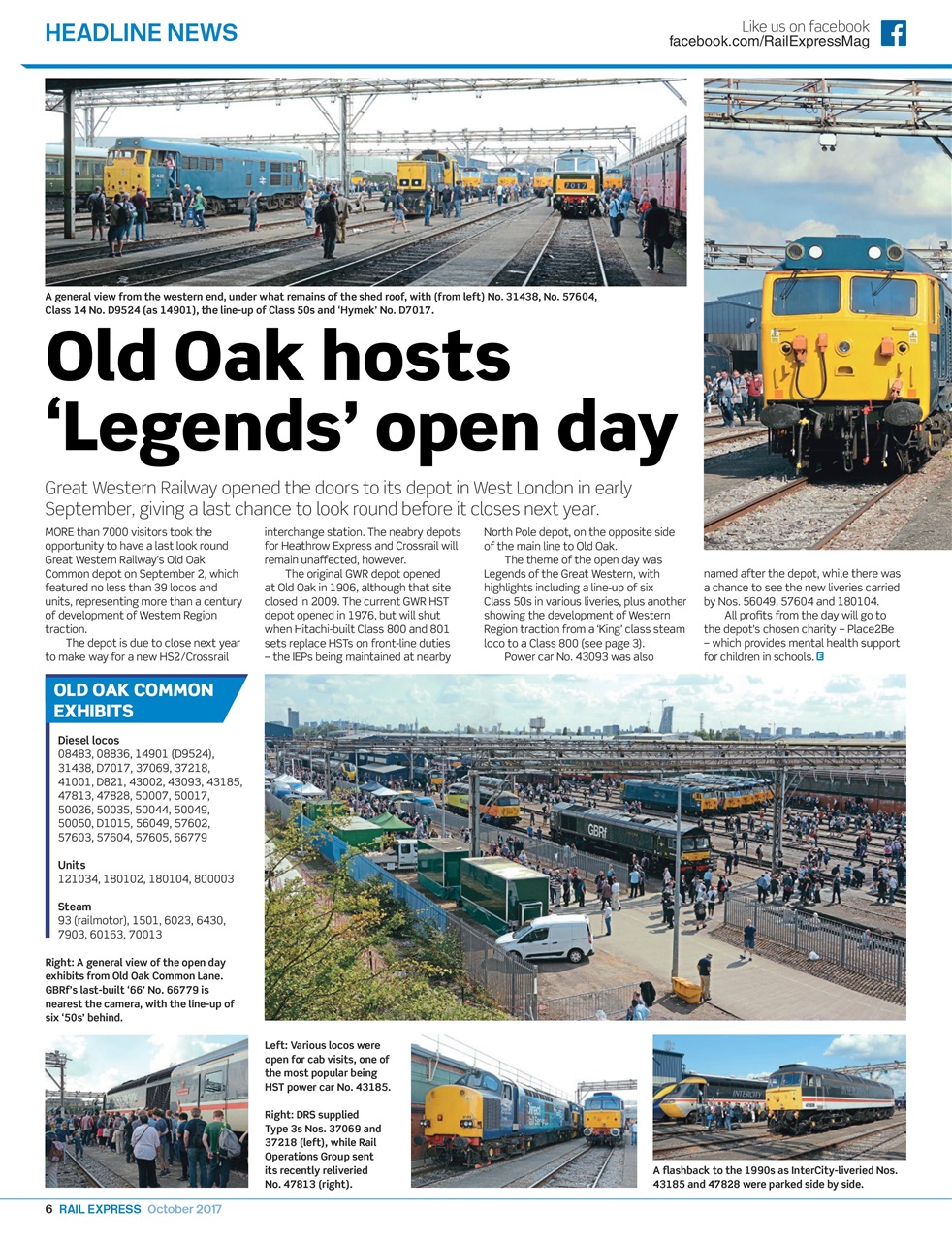 Rail Express Preview Pages