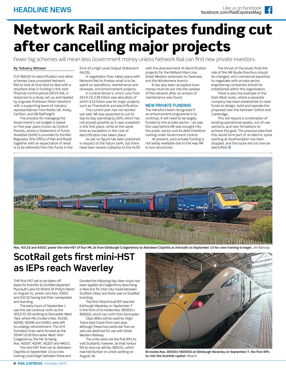 Rail Express Preview Pages