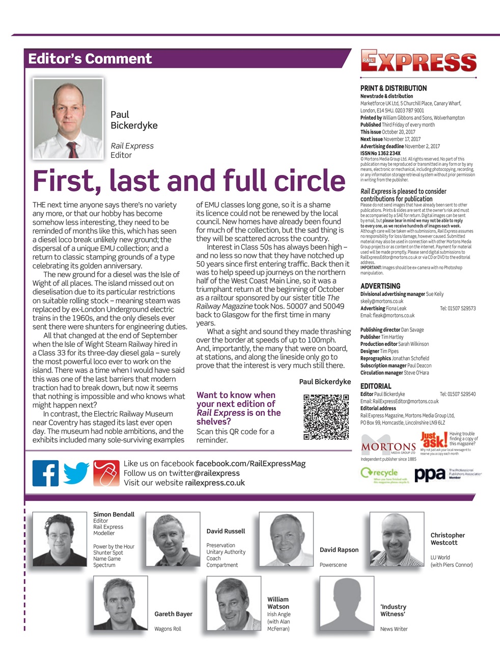 Rail Express Preview Pages