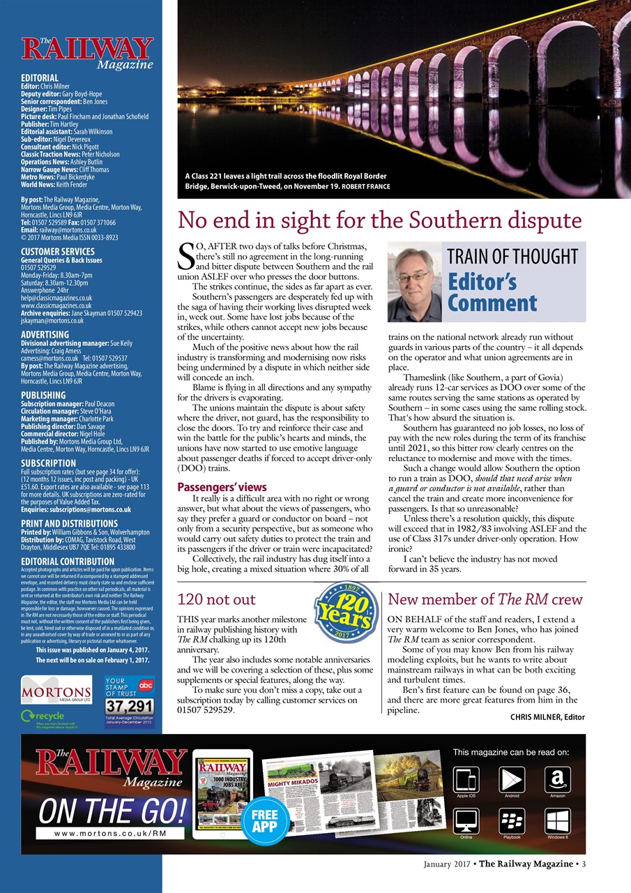 Railway Magazine Preview Pages