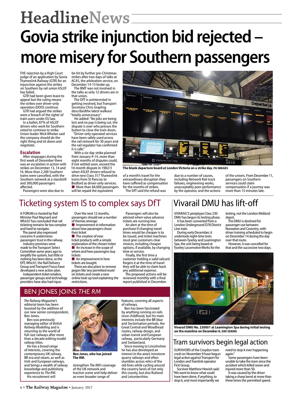 Railway Magazine Preview Pages