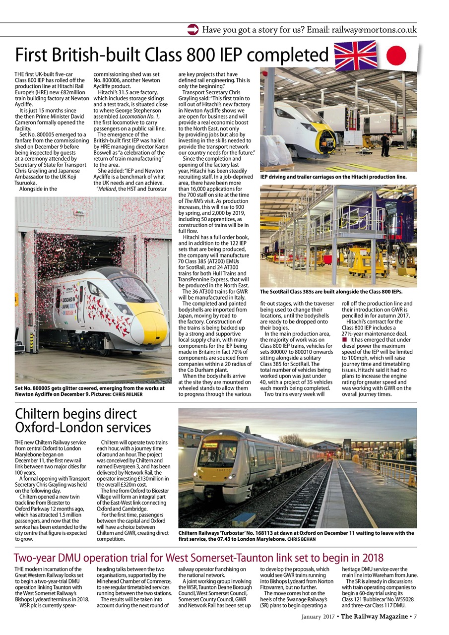 Railway Magazine Preview Pages