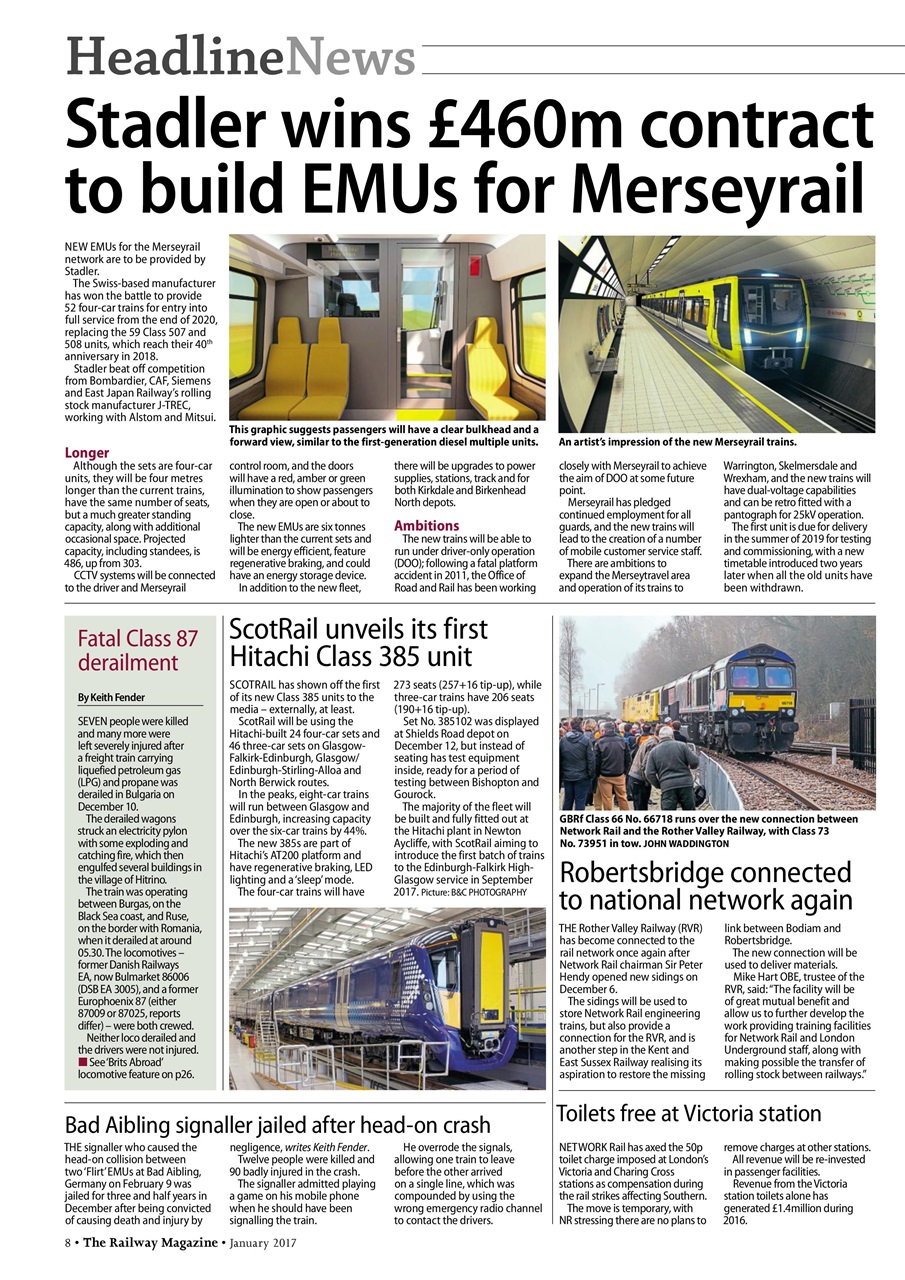 Railway Magazine Preview Pages