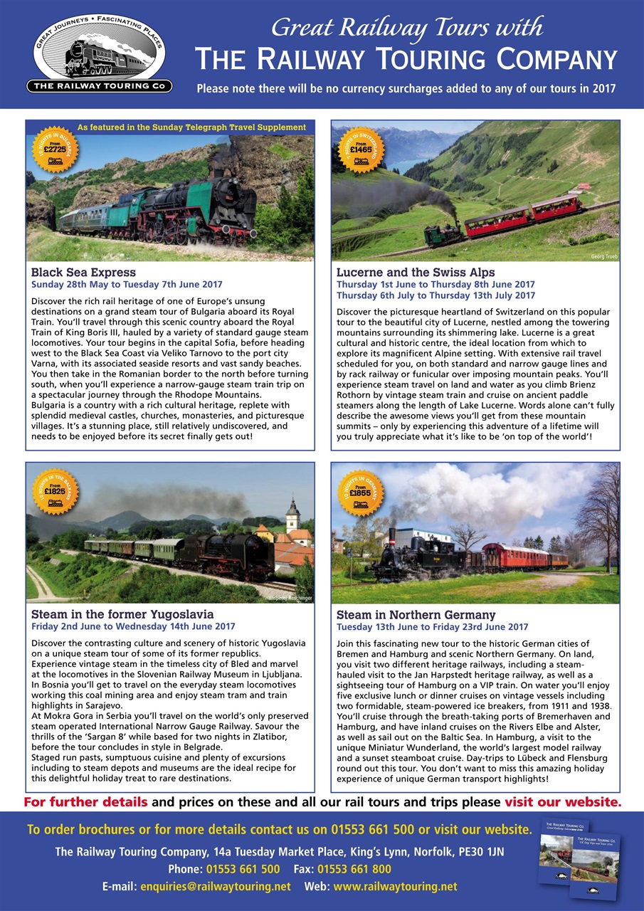 Railway Magazine Preview Pages