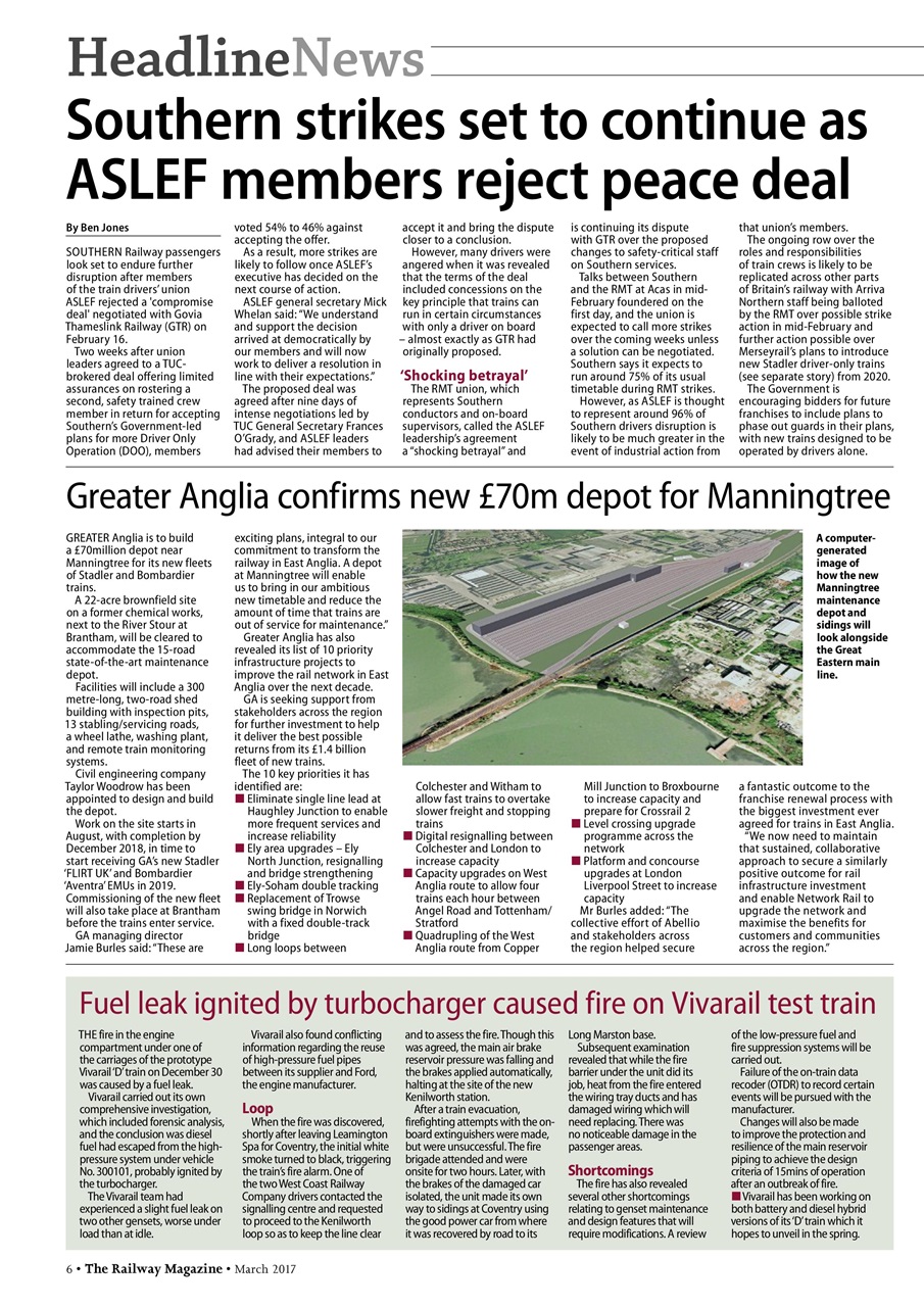 Railway Magazine Preview Pages