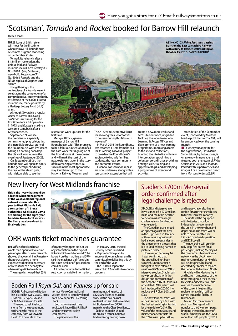 Railway Magazine Preview Pages