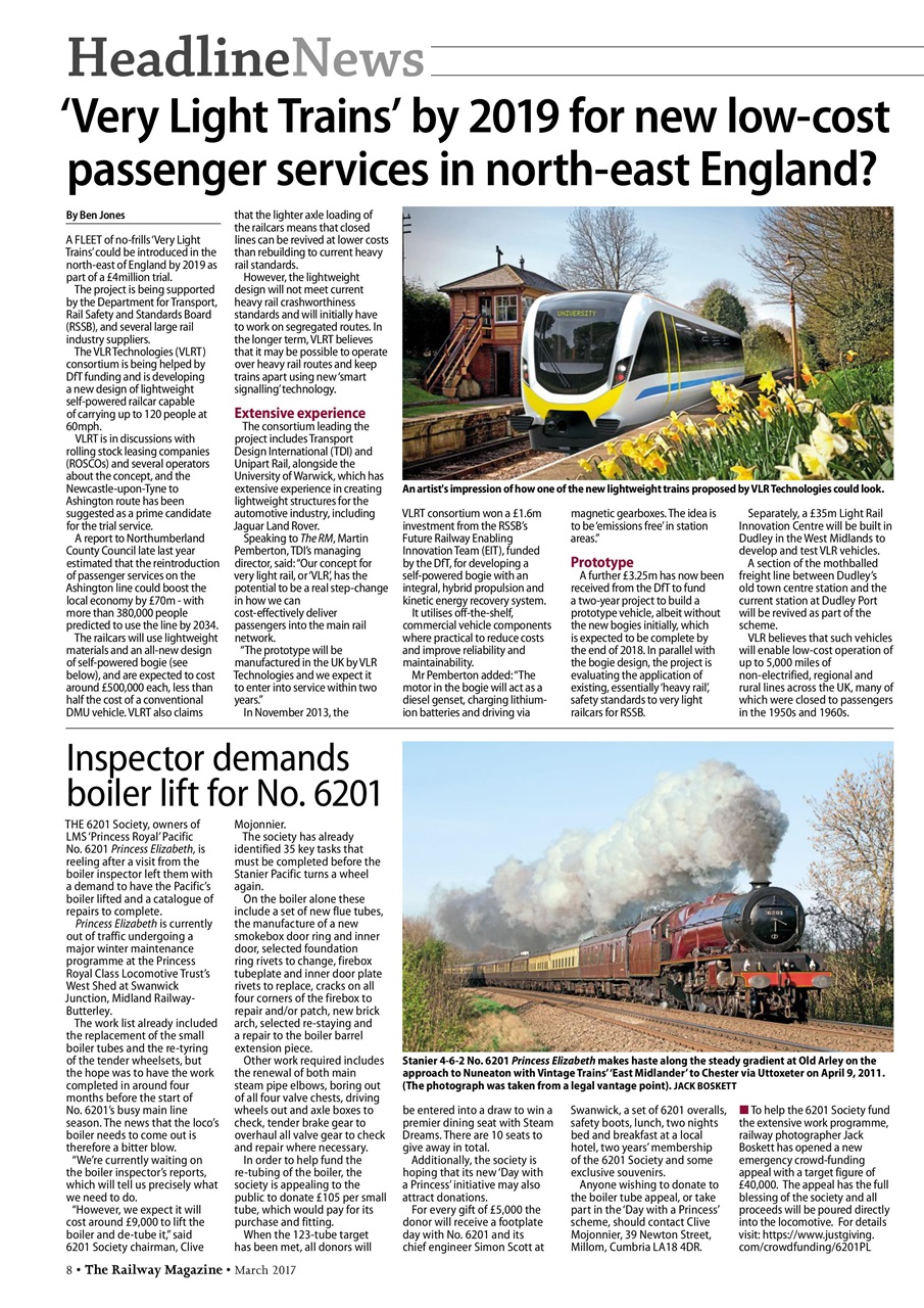 Railway Magazine Preview Pages
