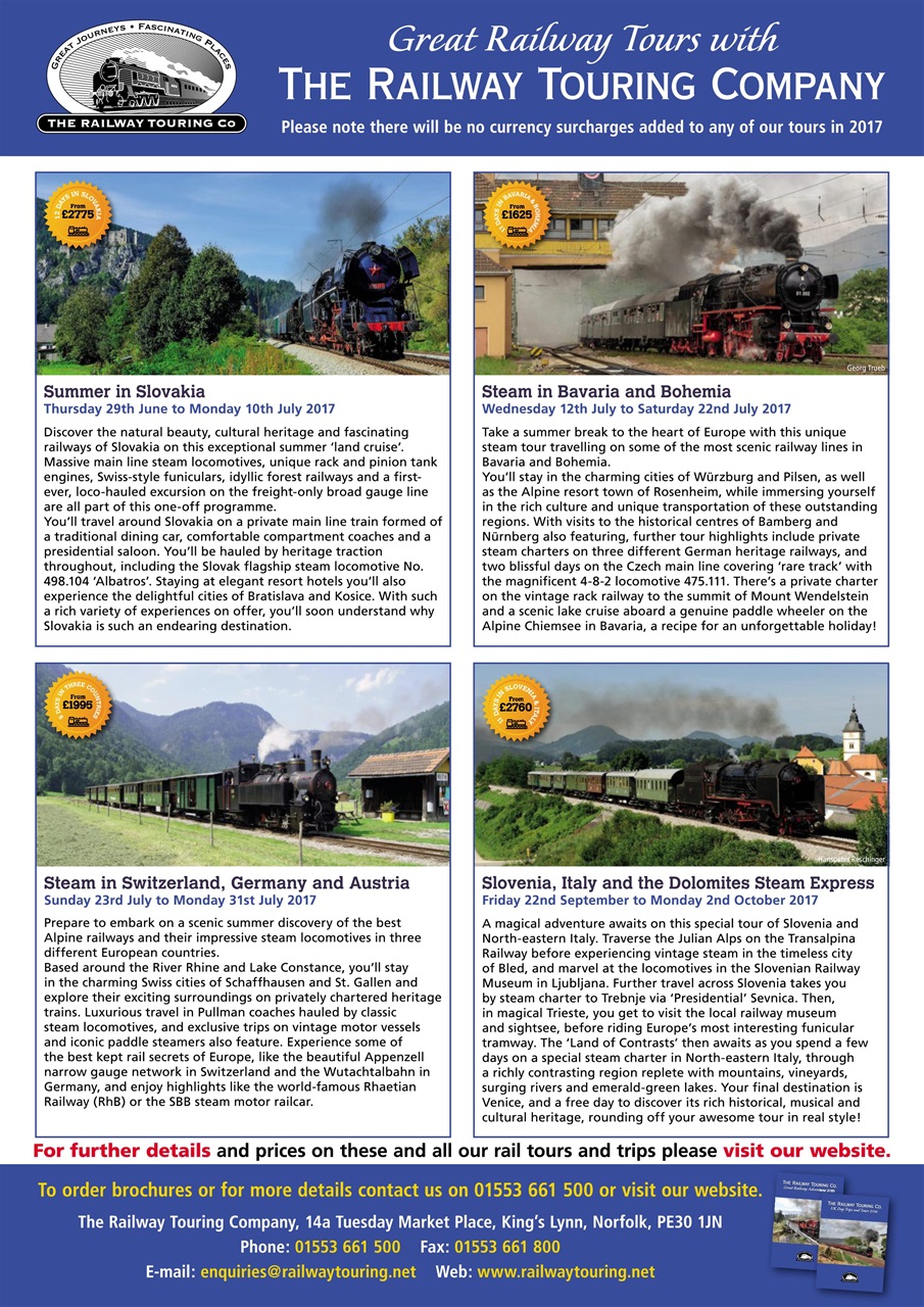Railway Magazine Preview Pages