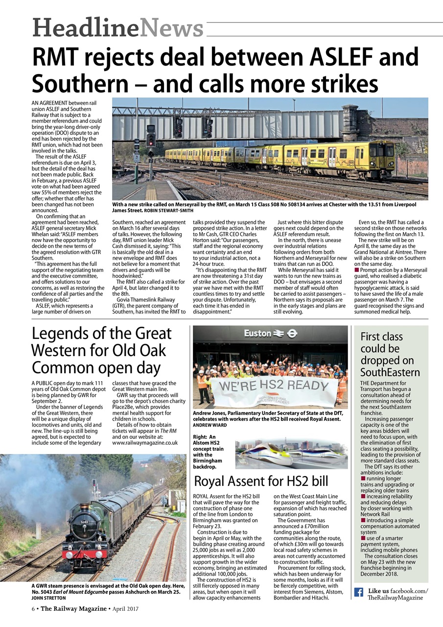 Railway Magazine Preview Pages