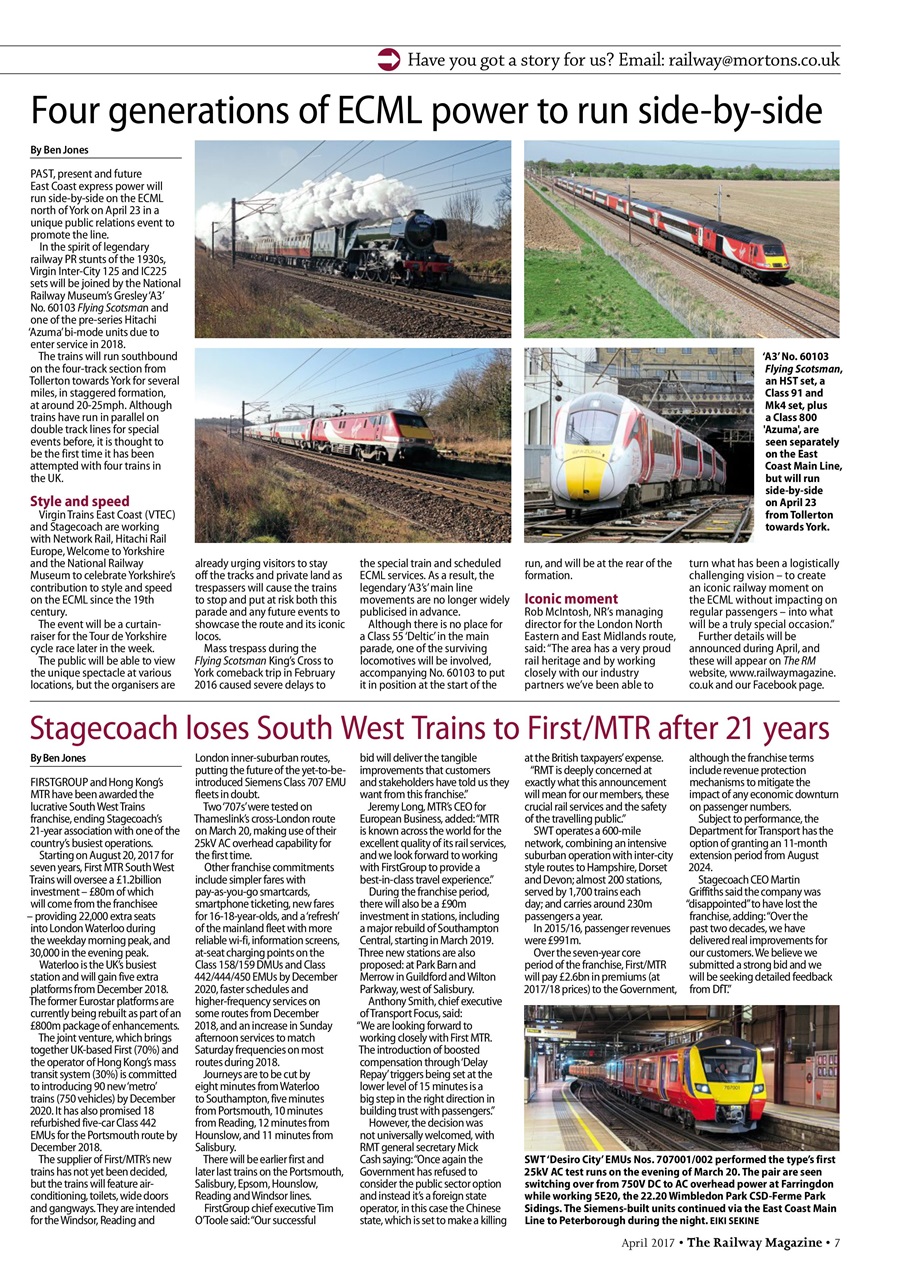 Railway Magazine Preview Pages