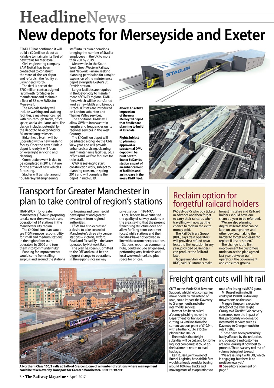 Railway Magazine Preview Pages