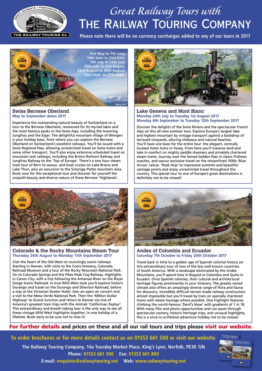 Railway Magazine Preview Pages